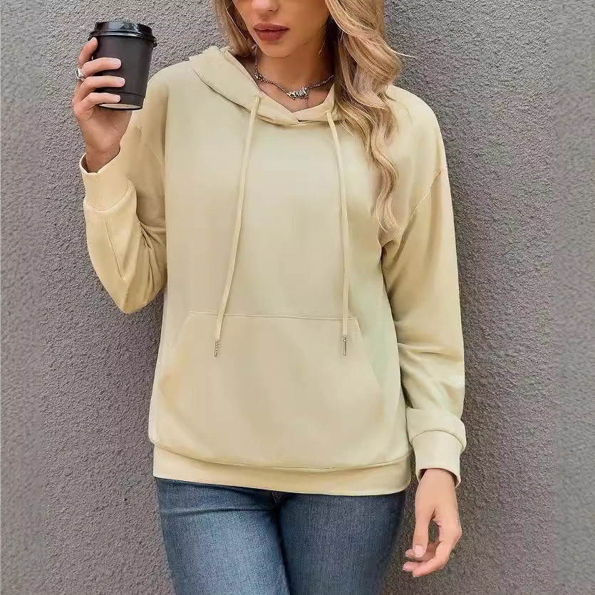 Damen Freizeit Kapuzenpullover mit bequemer Passform Heidi-Mode