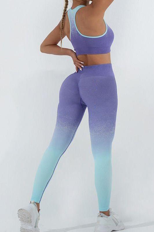 Heidi-Mode | Gradient Nahtlose Yoga Satzs