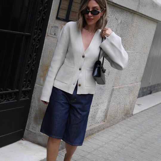 Damen Strickjacke Heidi-Mode