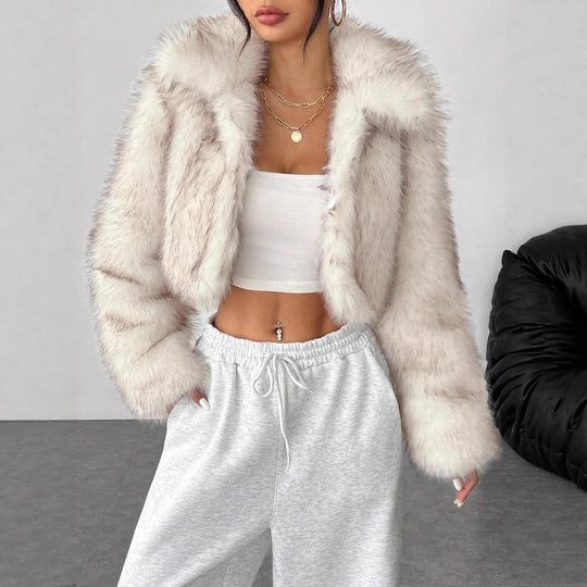 Damen Kunstpelzjacke Heidi-Mode