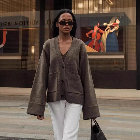 Damen Strickjacke Heidi-Mode