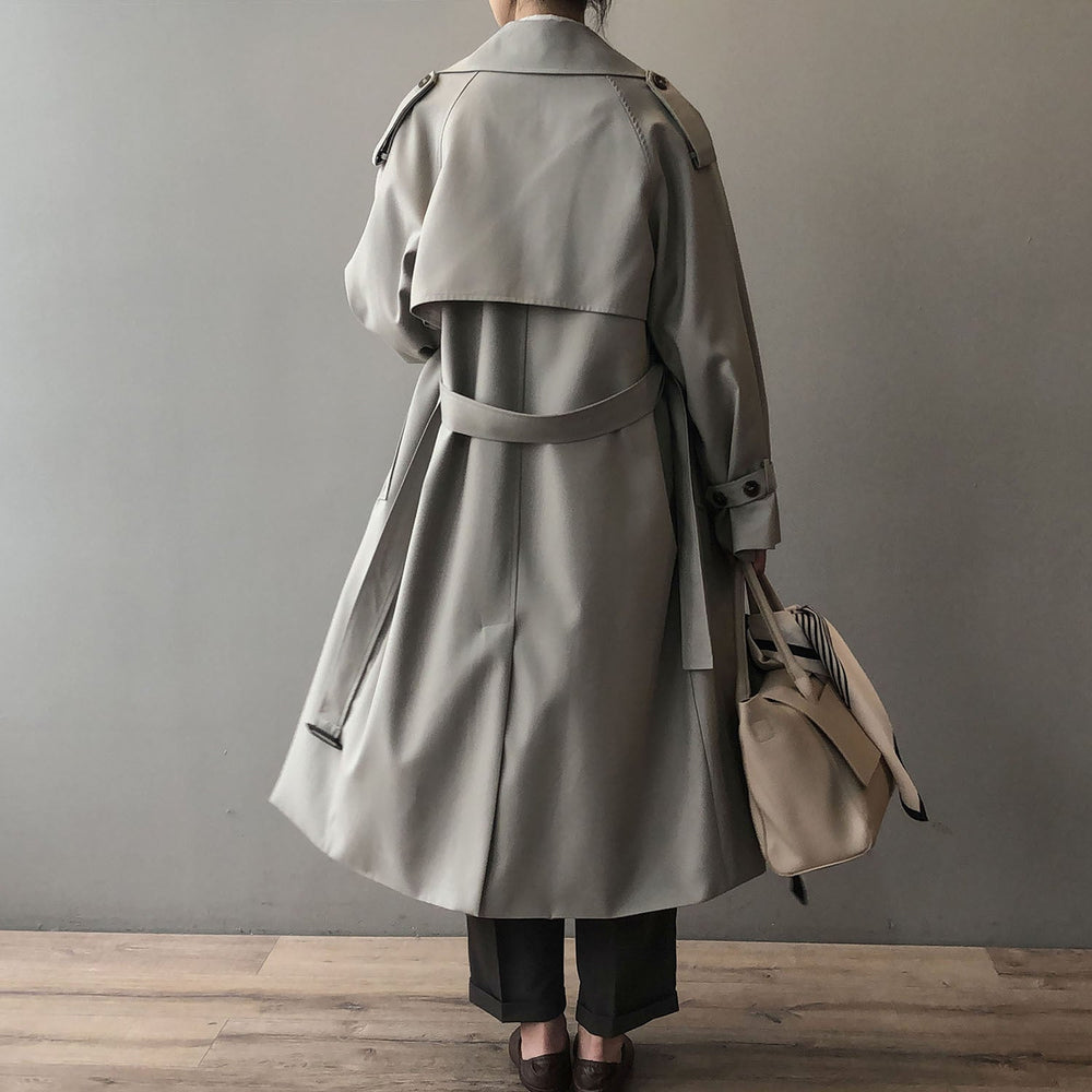 Heidi-Mode | Doppelreihiger Trenchcoat für Damen Juna
