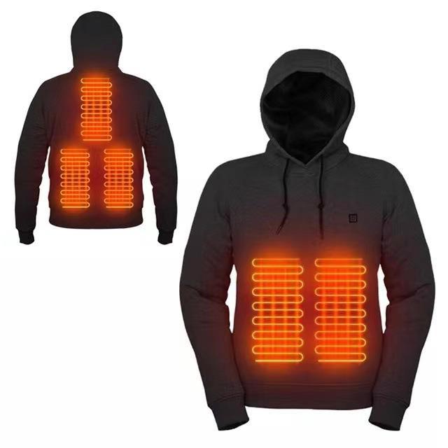 Damen beheizbare Kapuzenpullover Heidi-Mode