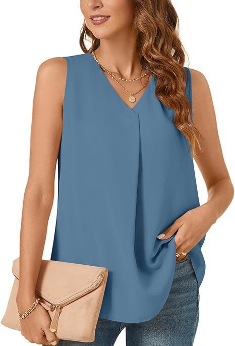 Damen V-Ausschnitt Falten Freizeitoberteil Heidi-Mode