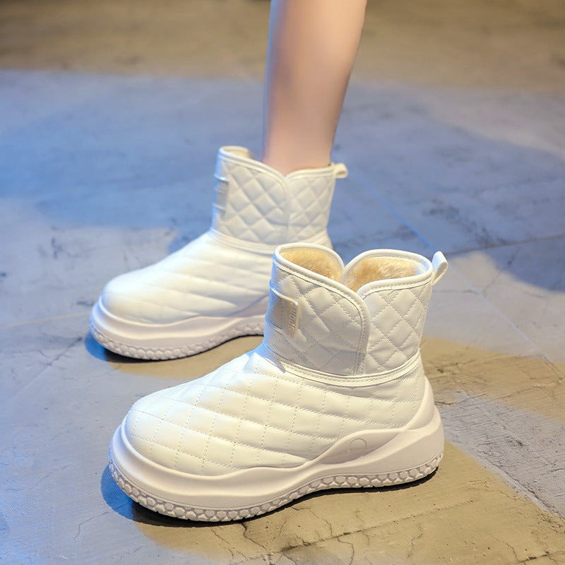 Damen Warm gefütterte Winter Boots Heidi Mode