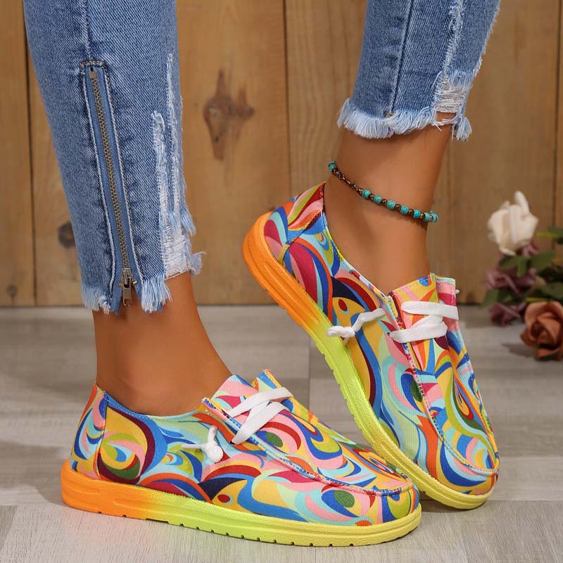 Heidi-Mode | Lässige, Farbige Sneaker