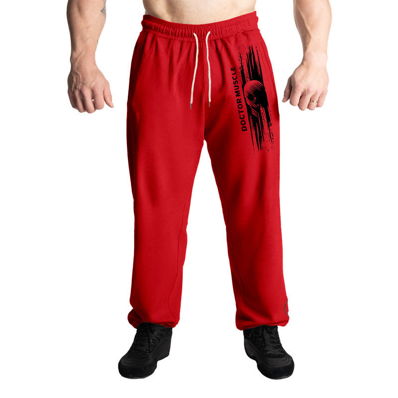Herren Bequeme Sportjogginghose mit seitlichen Taschen und verstellbarem Kordelzug Heidi-Mode