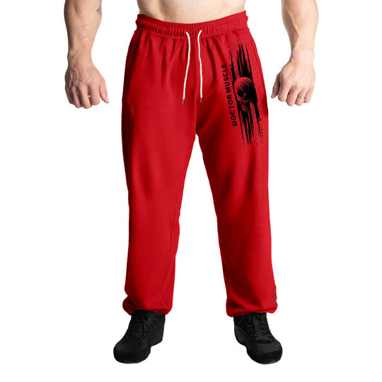 Herren Bequeme Sportjogginghose mit seitlichen Taschen und verstellbarem Kordelzug Heidi-Mode