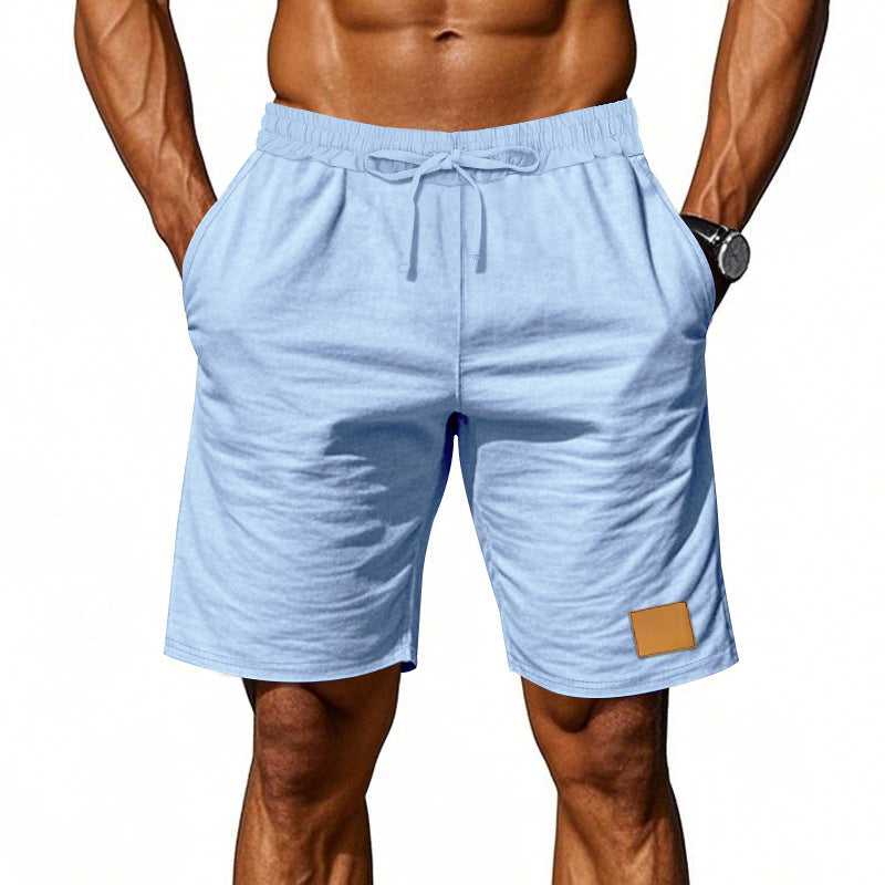 Herren bequeme Sport-Shorts mit elastischem Bund und praktischen Seitentaschen Heidi-Mode