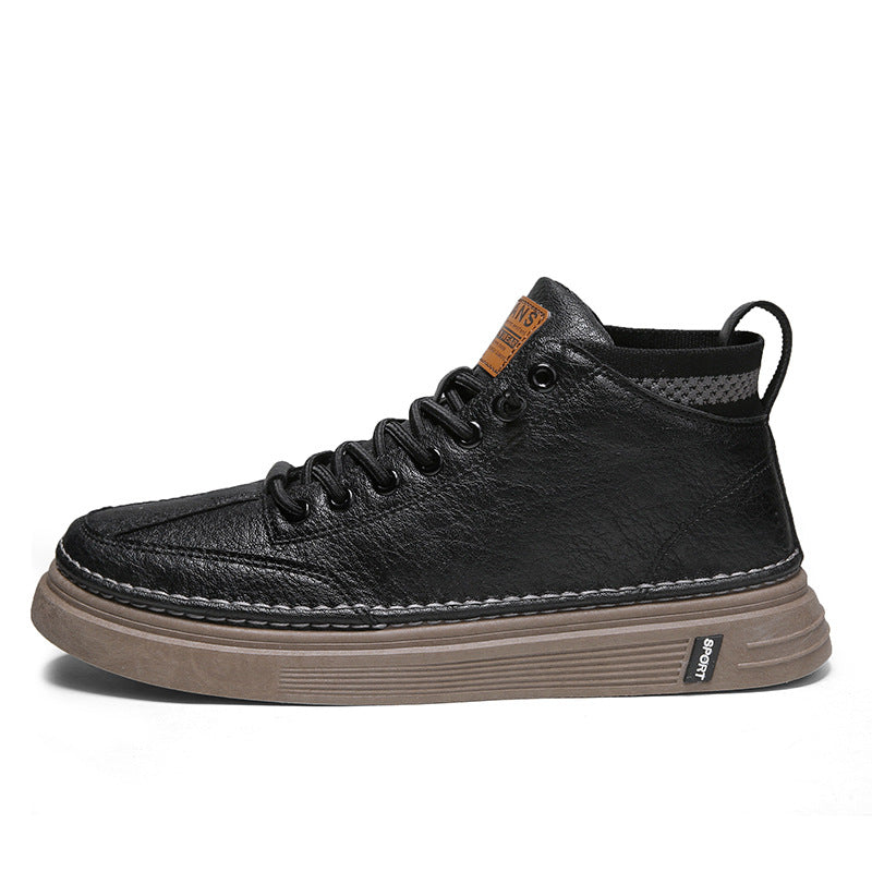 Herren Retro High-Top Sneakers Heidi-Mode