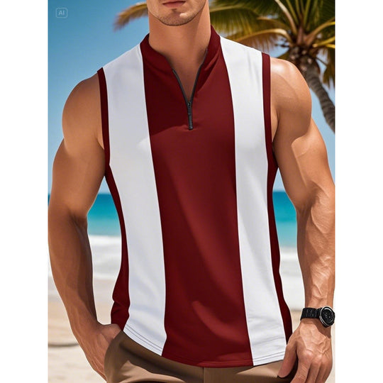 Herren Sportliches Tank-Top Heidi-Mode