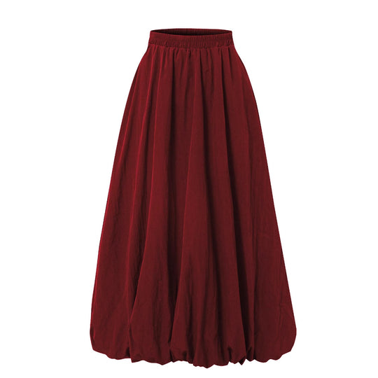 Damen luftiger Midirock Heidi-Mode