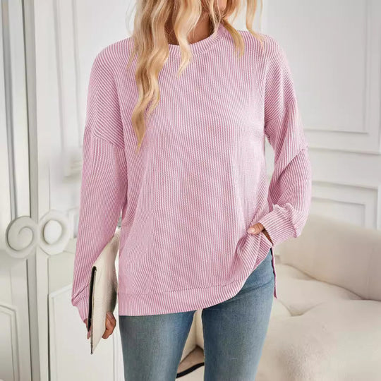 Damen lässiger Strickpullover Heidi-Mode