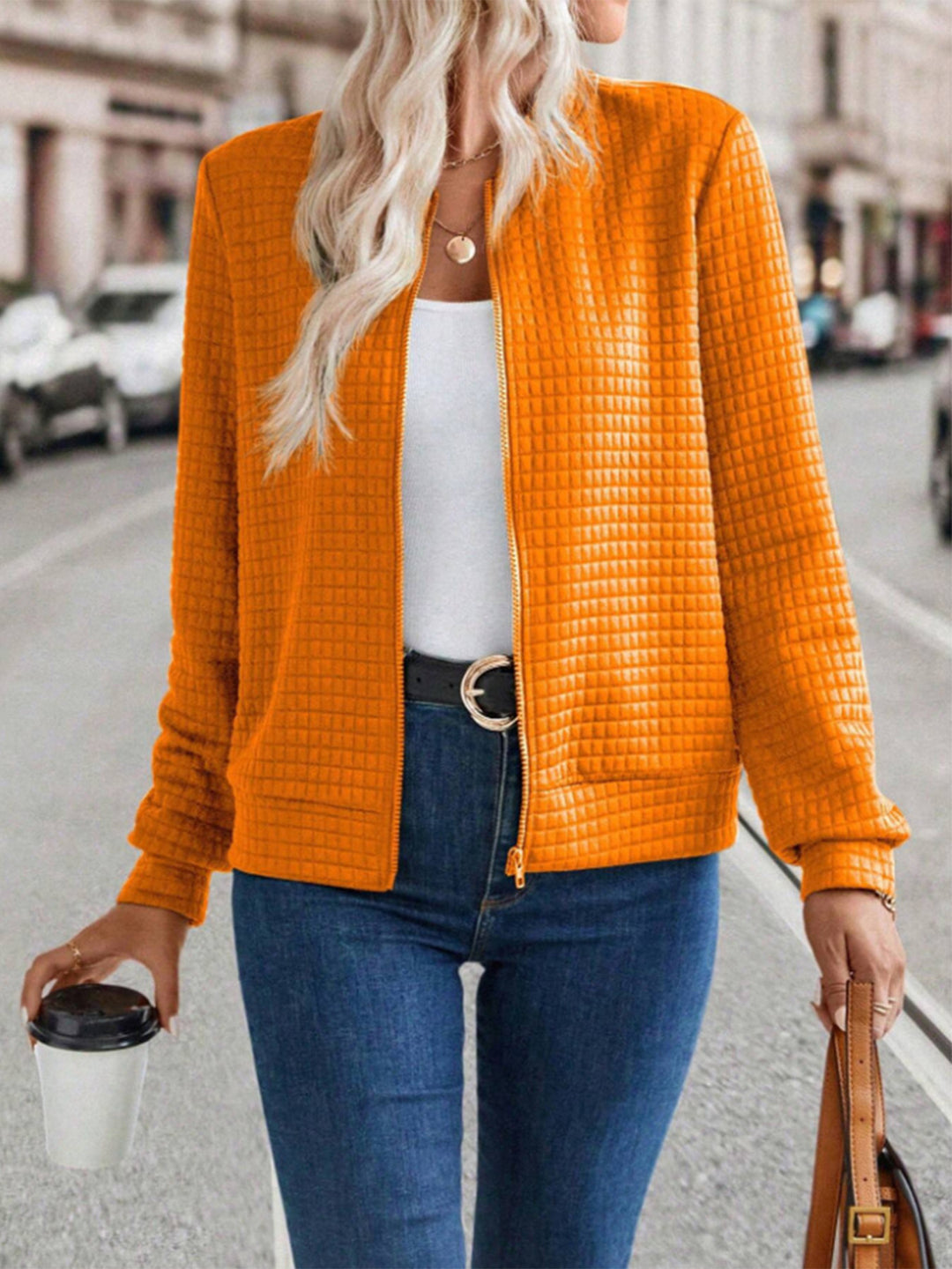 Damen modische Steppjacke Heidi-Mode