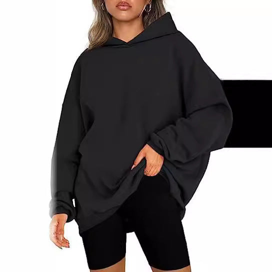 Damen oversized Kapuzenpullover Heidi-Mode