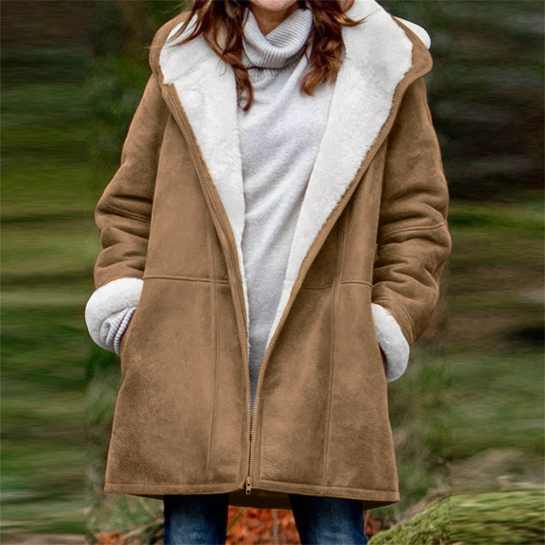 Damen Fleecegefütterte Outdoor-Jacke Heidi-Mode