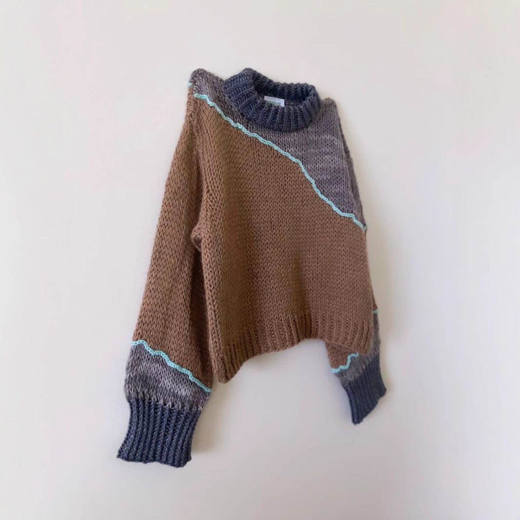 Damen Grobstrickpullover Heidi-Mode