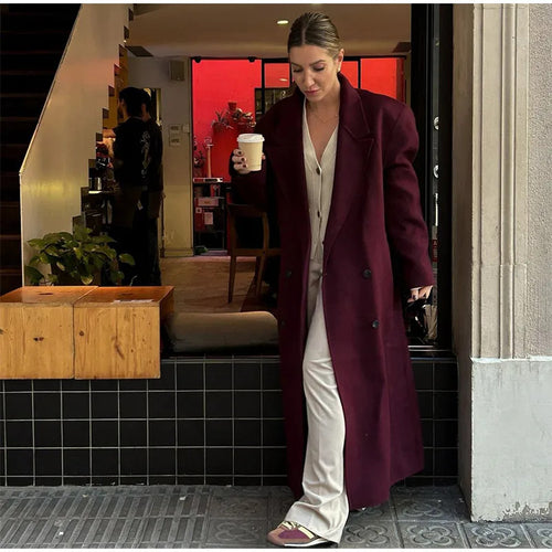 Damen Oversized Mantel Heidi-Mode