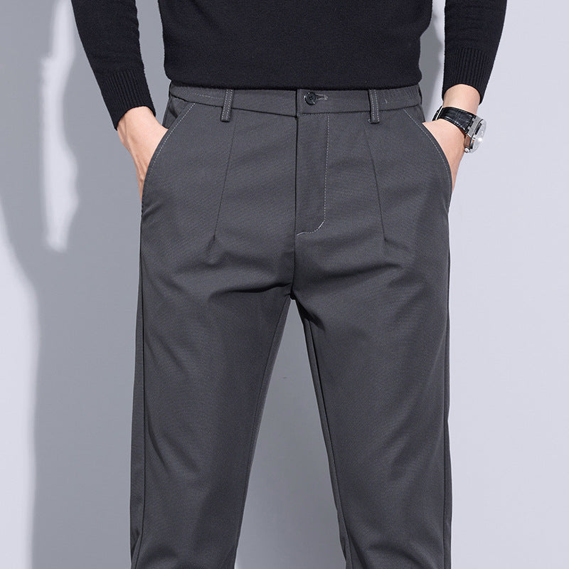 Herren Elegante Anzughose mit Struktur