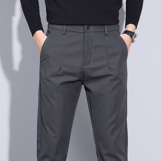 Herren Elegante Anzughose mit Struktur