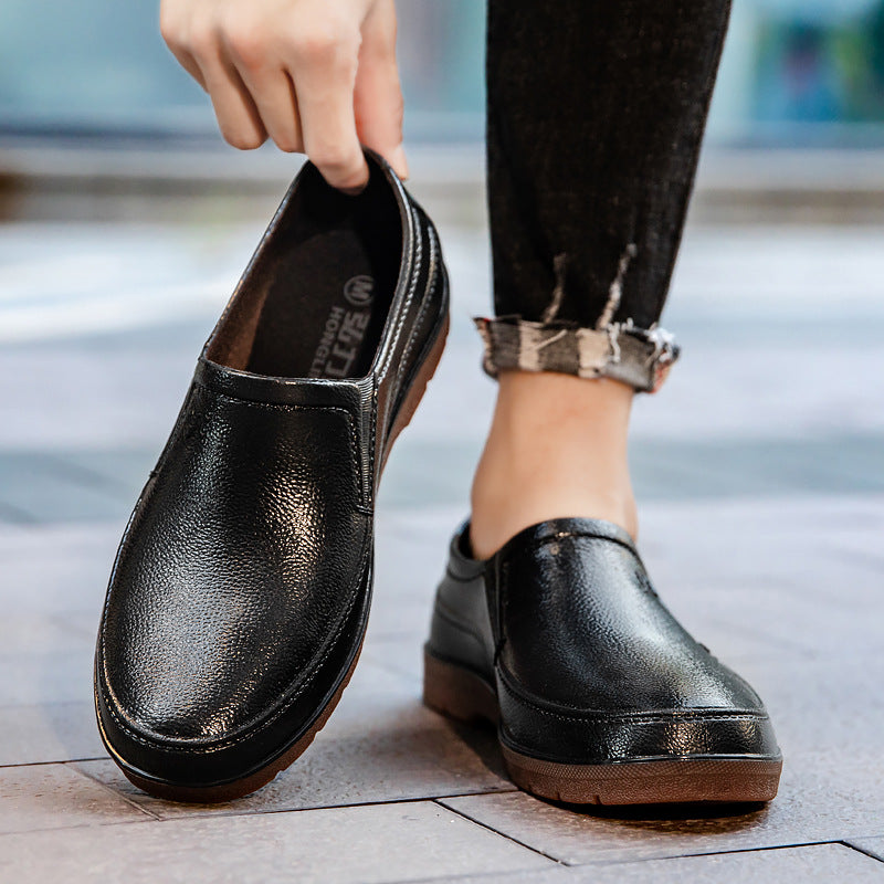 Damen Bequeme Slip-On Schuhe mit rutschfester Sohle und atmungsaktivem Innenfutter Heidi-Mode