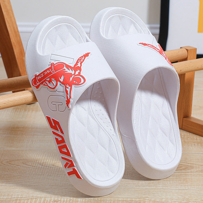 Damen Sportliche Badeschuhe im Skate-Design Heidi-Mode