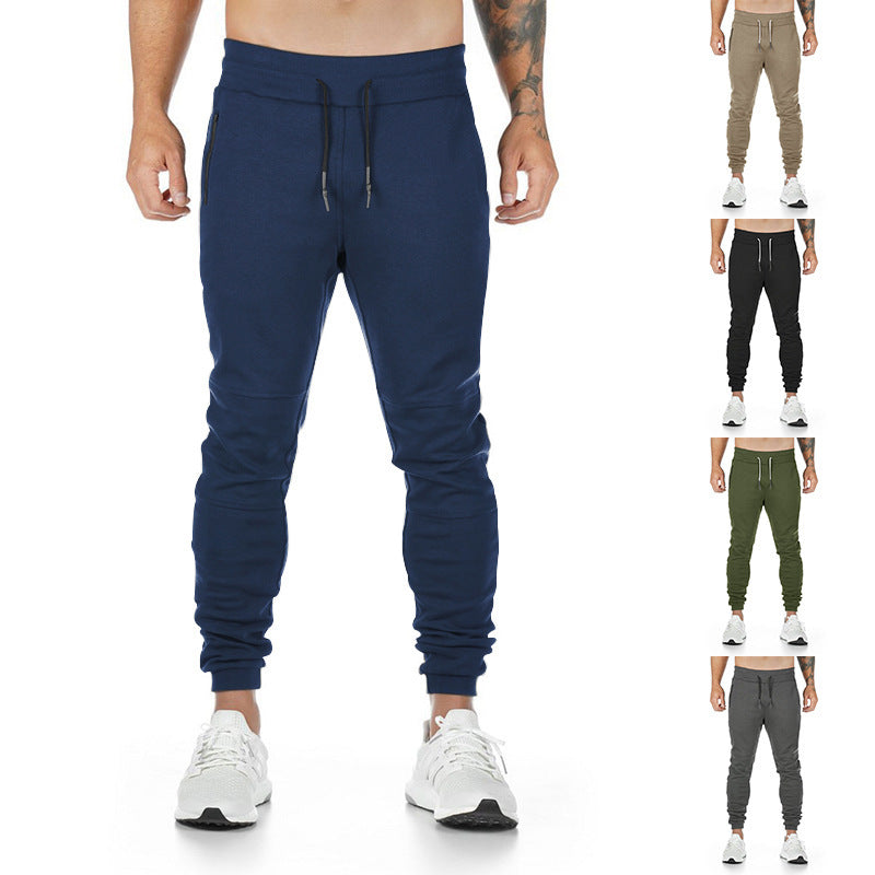 Herren funktionale Sport-Jogginghose mit atmungsaktiven Einsätzen und integriertem Kordelzug Heidi-Mode