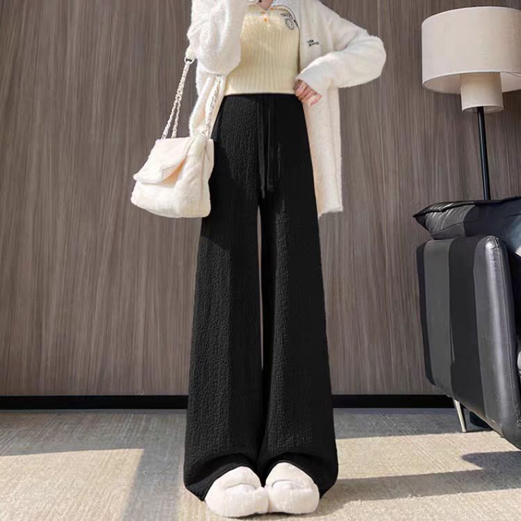 Damen gemütliche Loungehose im eleganten Schnitt Heidi-Mode