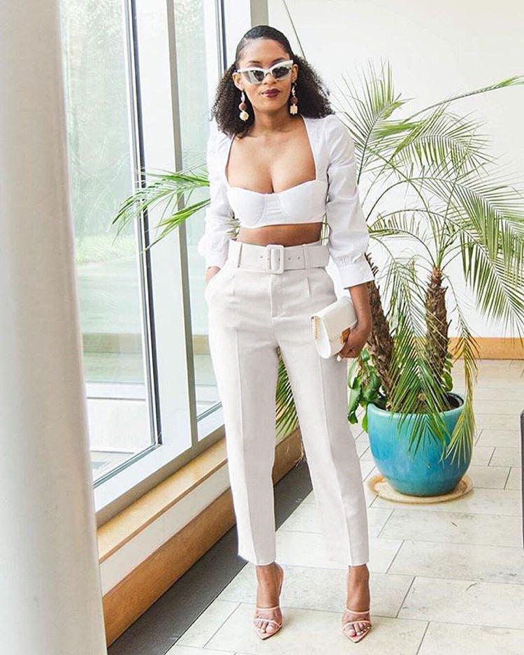 Damen elegante Anzughose Heidi-Mode