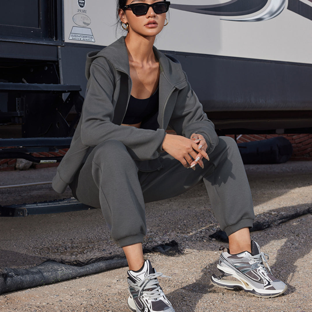 Damen Sportliche und stylische Trainingsjacke Heidi-Mode