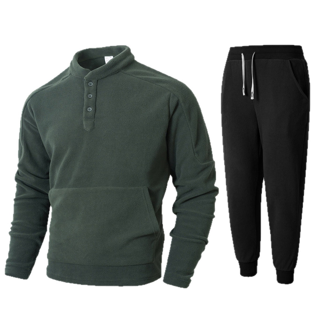 Herren Fleece Freizeitanzug Heidi-Mode