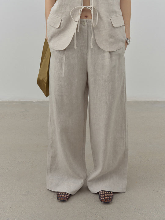 Damen weite Dress Pants im eleganten Stil Heidi-Mode