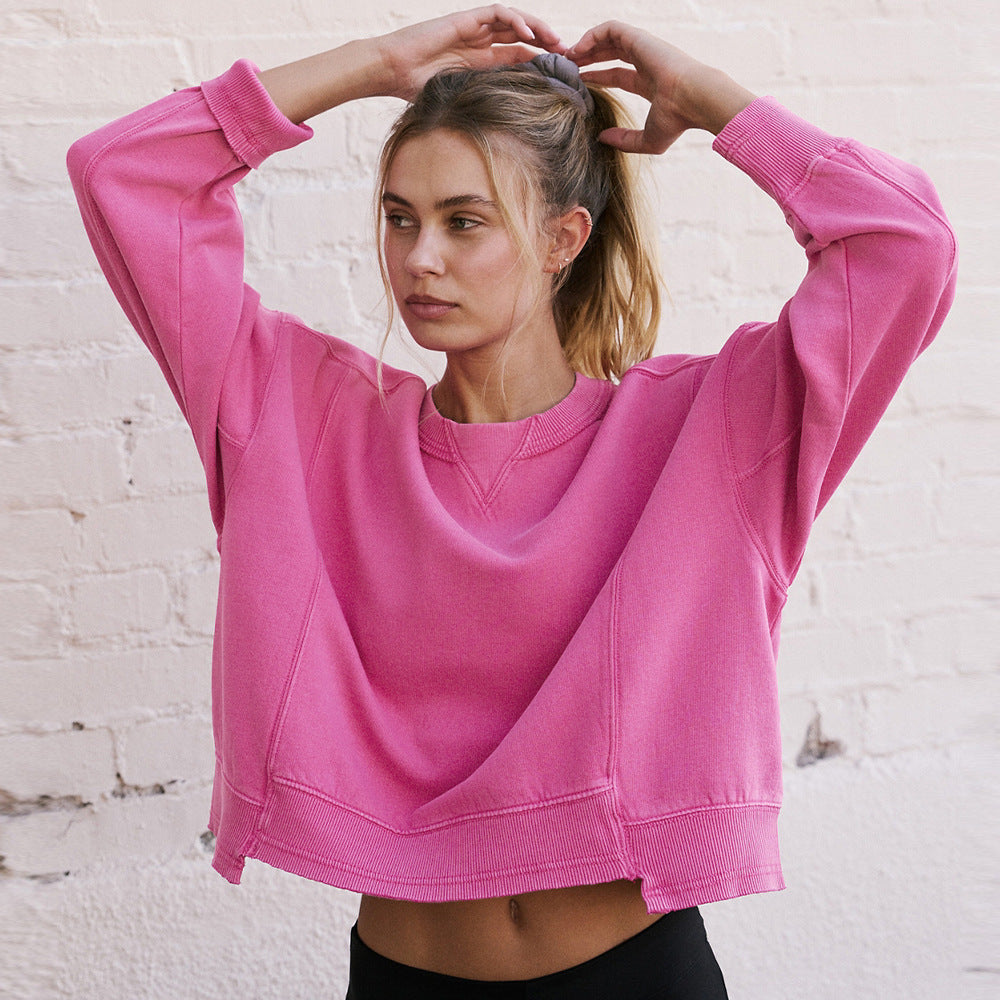 Damen Oversized Sweatshirt Heidi-Mode
