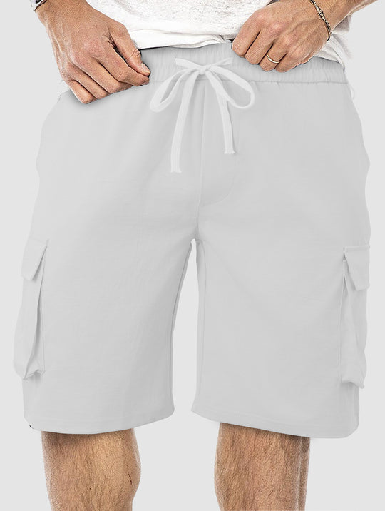 Herren Cargo-Shorts mit praktischen Seitentaschen und verstellbarem Bund Heidi-Mode