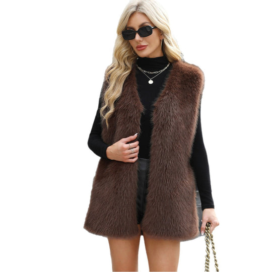 Damen Fellweste Heidi-Mode