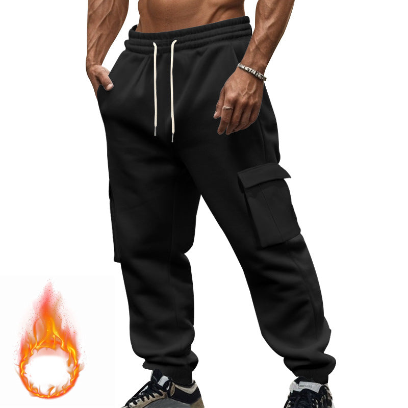 Herren Cargo-Jogginghose mit seitlichen Taschen und komfortablem Schnitt Heidi-Mode