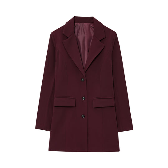 Damen eleganter Blazer mit tailliertem Schnitt Heidi-Mode