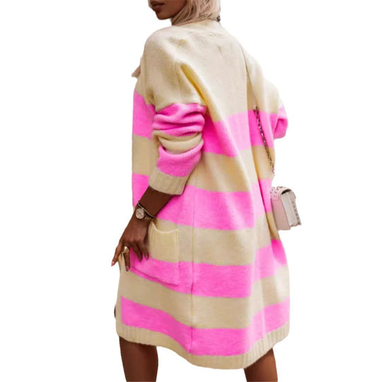 Damen modisches Strickkleid Heidi-Mode