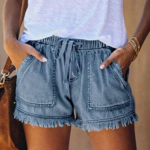 Heidi - Denim Shorts-hose