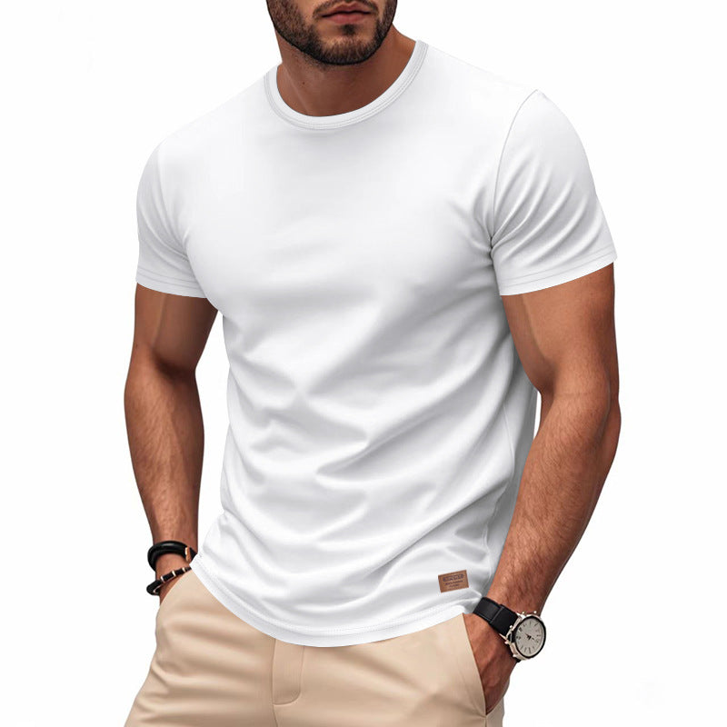Herren Sport-T-Shirt aus atmungsaktivem Material mit feuchtigkeitsregulierendem Effekt Heidi-Mode