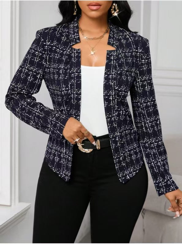 Damen raffinierte Business-Blazerjacke Heidi-Mode