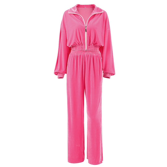 Damen bequeme Trainingsanzug mit weitem Schnitt Heidi-Mode