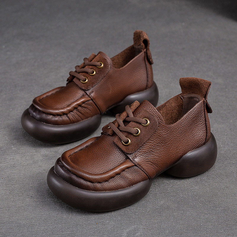 Damen Trendige Sneakers im Urban Style mit extraleichter Sohle und komfortablem Lederobermaterial Heidi-Mode