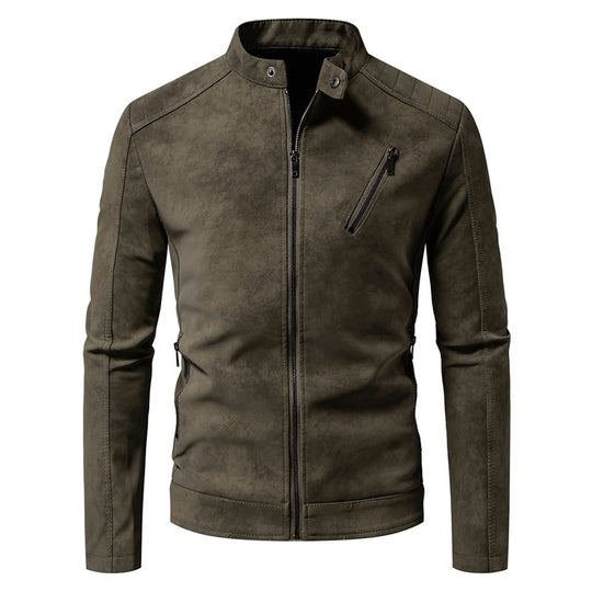 Herren Modische Bikerjacke Hedi-Mode