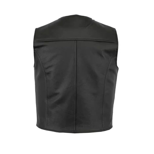 Herren lässige weste mit praktischen Reißverschlusstaschen Heidi-Mode