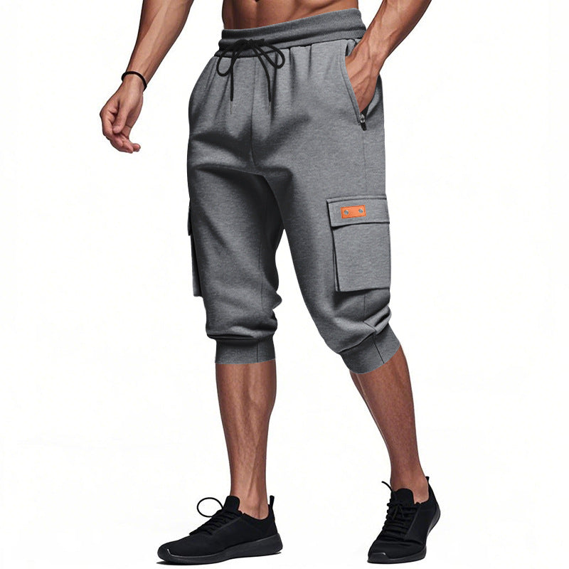 Herren Cargo-Shorts mit elastischem Bund und praktischen Seitentaschen Heidi-Mode