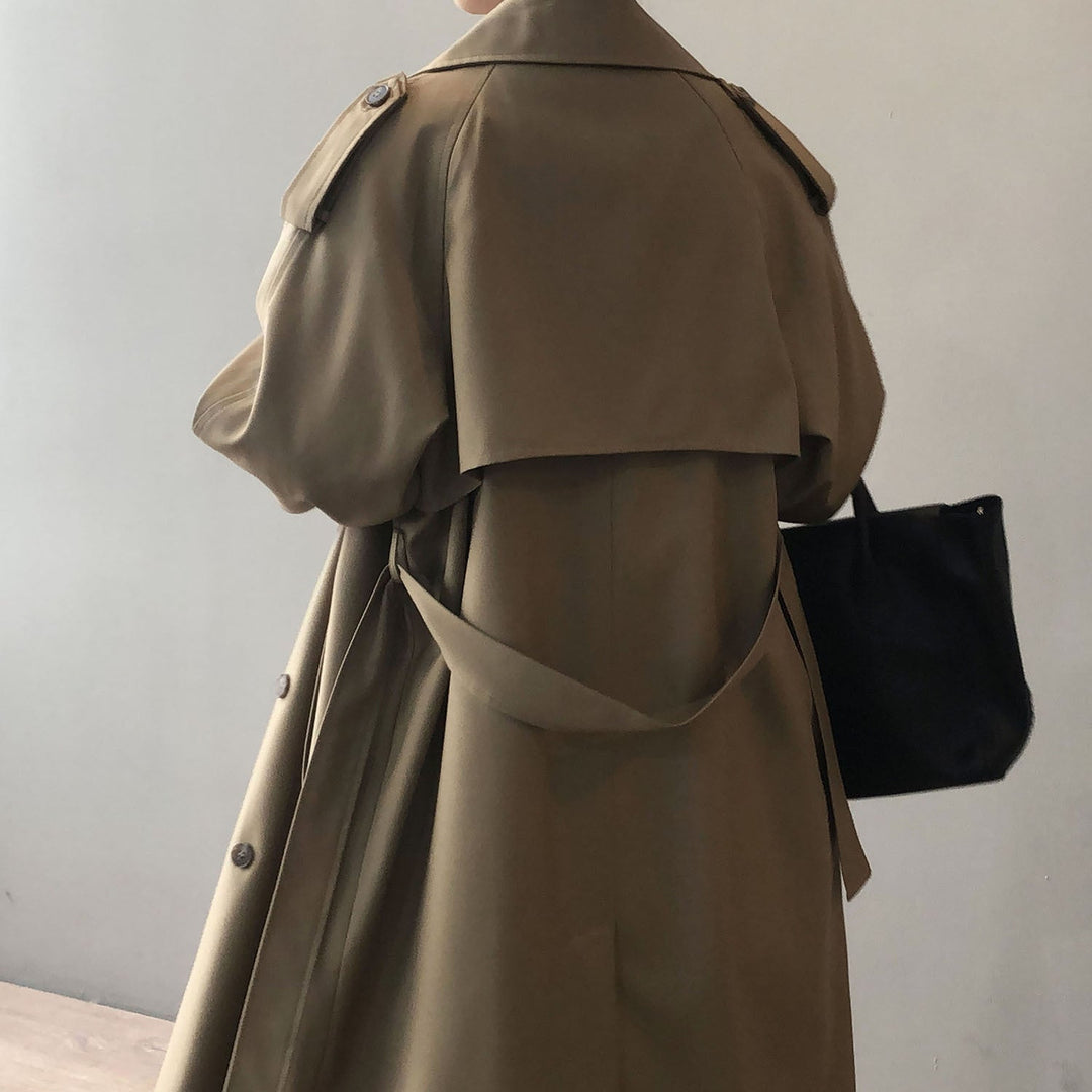 Heidi-Mode | Doppelreihiger Trenchcoat für Damen Juna