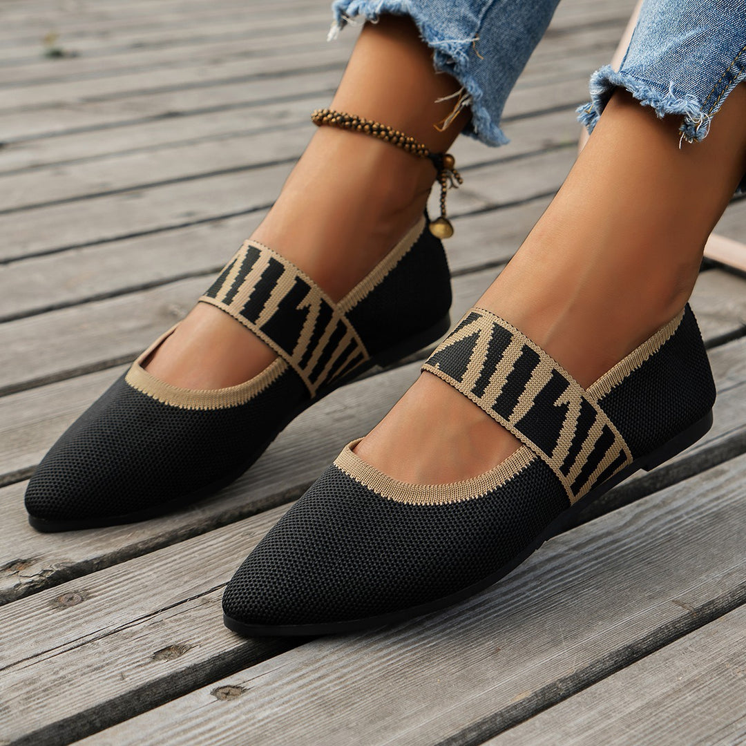 Damen elegante Sling-Ballerinas mit komfortabler Bandage Heidi-Mode