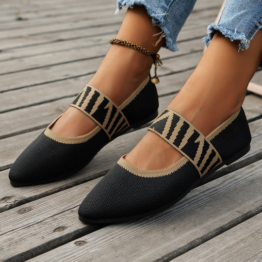 Damen elegante Sling-Ballerinas mit komfortabler Bandage Heidi-Mode