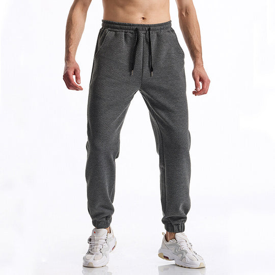 Herren Freizeit-Jogginghose mit elastischem Bund und atmungsaktiven Stoffen Heidi-Mode